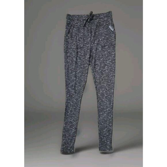 Gymshark Skinny Sweatpants Women’s Small Heathered Marl Gray High‎ Rise Pockets - Picture 1 of 5